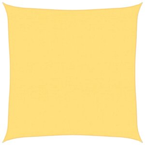 vidaXL Voile d'ombrage 160 g/m² Beige 4x4 m PEHD