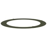vidaXL Anneaux d'arbre plats 5 Pièces Vert olive Ø90 / 120 cm Acier