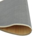 vidaXL Tapis rond naturel clair 100 cm bambou