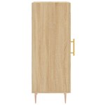 vidaXL Buffet Chêne sonoma 34 5x34x90 cm Bois d'ingénierie
