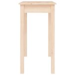 vidaXL Table console 80x40x75 cm Bois massif de pin