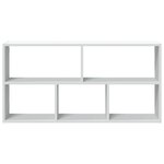 vidaXL Étagère murale blanc 100x25x50 cm bois d'ingénierie