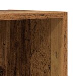 vidaXL Meuble TV 2 Pièces Marron 37 x 37 x 142.5 cm Bois d'ingénierie