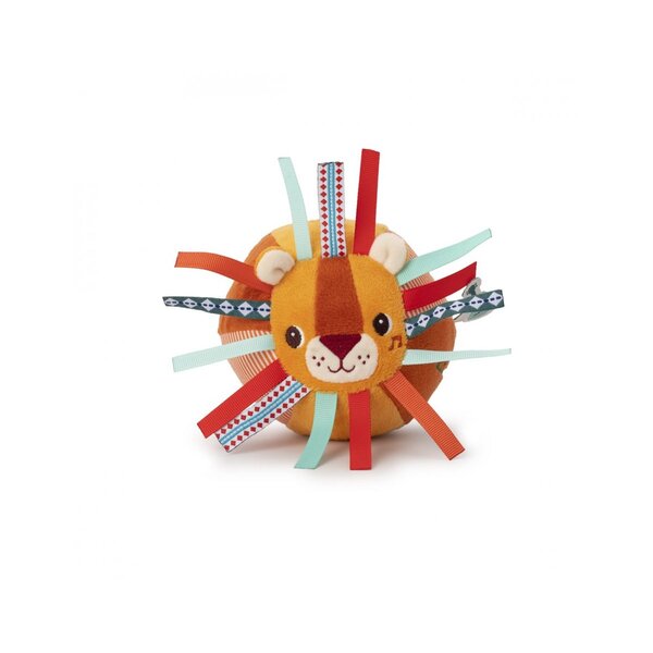 Balle Jack le lion en tissu