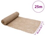 vidaXL Rouleau de jute 0 5x25 m 100   jute 200 g/m²