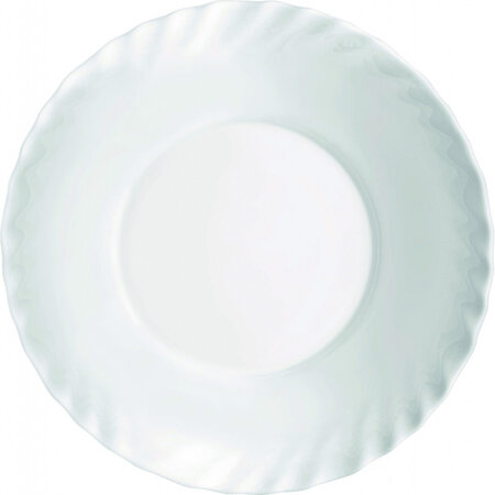 Assiette creuse prima - ø 235 mm - lot de 6 - stalgast -  - verre trempé0 6 x36mm