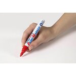 Marqueur 'Paint 400 XF' permanent indélébile pointe conique 2 3 mm rouge ARTLINE