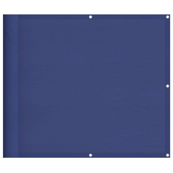 vidaXL Écran de balcon bleu 90x800 cm 100  polyester oxford