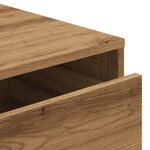 vidaXL Commode d'angle chêne artisanal 60x41x58 cm bois d'ingénierie