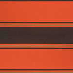 vidaXL Auvent rétractable orange et marron 3 5x2 5m tissu et aluminium