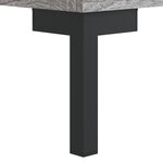 vidaXL Bibliothèque sonoma gris 69 5x32 5x90 cm bois d'ingénierie