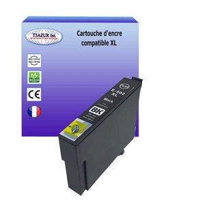 Cartouche compatible avec  epson 502xl noire pour epson expression home xp5100  xp5105  xp5115  xp5150  xp5155