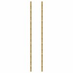 vidaXL Casier à vin mural pour 24 bouteilles Doré Fer