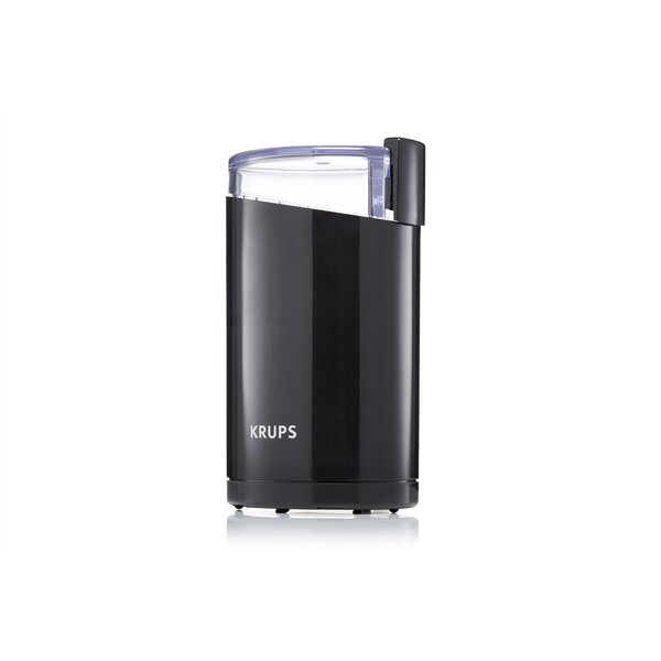 Moulin a café électrique Fast Touch Capacité 75g 200 watts F2034210 Noir KRUPS