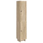 vidaXL Ensemble de Meubles 2 Pièces Chêne Sonoma 34 5 x 33 x 90 cm