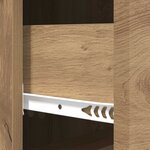 vidaXL Armoire à tiroirs Chêne artisanal 33 x 34 5 x 87 cm