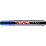Marqueur Peinture 790 Bleu Pointe Moyenne 2-3 mm x 6 EDDING