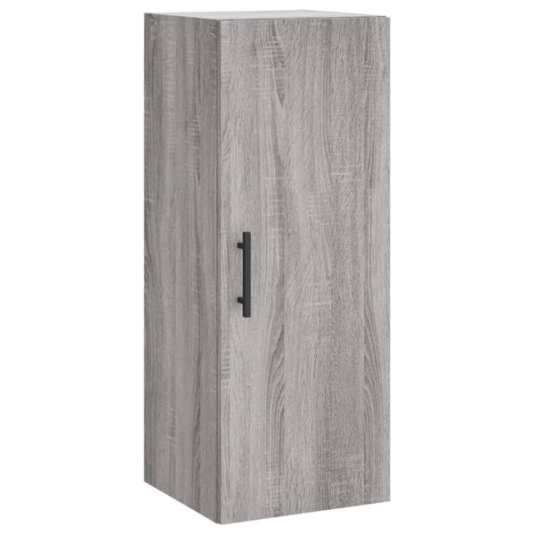 vidaXL Armoire murale sonoma gris 34 5x34x90 cm