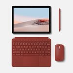 Type Cover Surface Go 2 Signature - Clavier AZERTY - Rouge Coquelicot