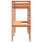 vidaXL Cadre de lit superposé sans matelas 90x190cm bois de pin massif