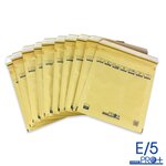 Lot de 10 enveloppes à bulles pro+ marron e/5 format 210x265 mm