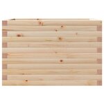 vidaXL Jardinière 70x40x46 cm bois de pin massif
