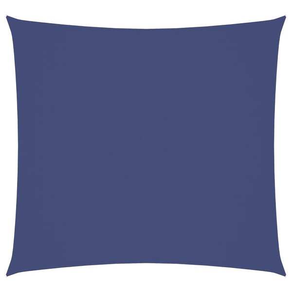 vidaXL Voile de parasol tissu oxford carré 6x6 m bleu