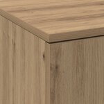 vidaXL Haut Armoire Chêne artisanal 70 x 33 5 x 180 cm