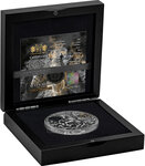 Monnaie BLACK HORSE Seven Seals of the Apocalypse 3 Oz Argent 7$ Niue 2026 (PRÉCOMMANDE)