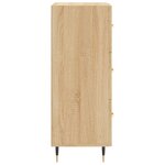 vidaXL Buffet Chêne sonoma 34 5x34x90 cm Bois d'ingénierie