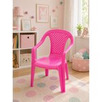 PROGARDEN 68757 - Fauteuil Camelia empilable pour enfants
