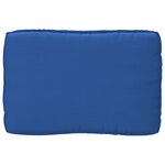 vidaXL Coussin de palette pour siège bleu royal 120x80x12 cm en tissu Oxford