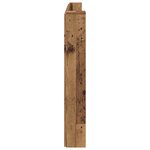 vidaXL Cabinet de Tête de Lit Bois Ancien 200 x 15 x 103 5 cm