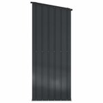 vidaXL Cabanons de jardin Anthracite 153 5 x 86 x 200 cm Métал