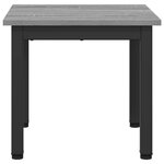 vidaXL Table basse Gris Sonoma 40 x 40 x 36 cm Bois d'ingénierie