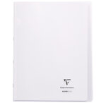 Cahier protège-cahier Koverbook Piqué Polypro A4 160 P Q 5x5 Coloris Aléatoire CLAIREFONTAINE