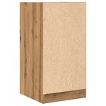 vidaXL Armoire d'apothicaire chêne artisanal bois d'ingénierie