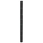 vidaXL Membrane anti-mauvaises herbes noire 1 5 x 100 m PP