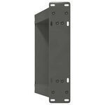 vidaXL Pieds de table basse en U 2 pièces Anthracite 28 x (42-43) cm Acier