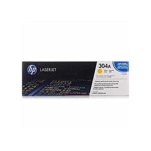 Toner Laser Original N°304A CC532A 2800 pages Jaune HP