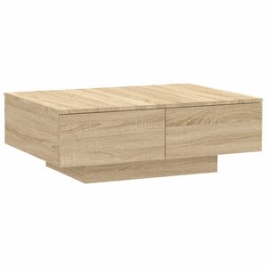 vidaXL Table basse chêne sonoma 90x60x31 cm bois d'ingénierie