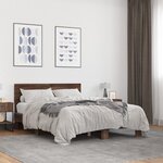 vidaXL Cadre de lit sans matelas chêne marron 120x190 cm
