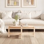 vidaXL Table basse 87x48x35 cm Bois massif de pin