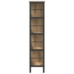 vidaXL Étagère Chêne artisanal 82 x 32 x 144 5 cm Bois d'ingénierie