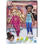 Disney Princesses - Poupees tendances Comfy Squad Jasmine et Aurore - 30 cm