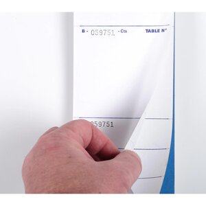 Bloc brasserie 50 feuillets 95X260cm Tripli autocopiant EXACOMPTA