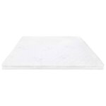 vidaXL Sur-matelas 140 x 200 cm Mousse de gel 7 cm