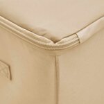 vidaXL Boîte de rangement 24 Pièces Crème 70 x 40 x 18 cm Tissu intissé