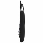 vidaXL Tête de lit suspendue Avec lumière LED Noir Simili cuir