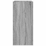 vidaXL Meuble sous lavabo de salle de bain Sonoma gris
